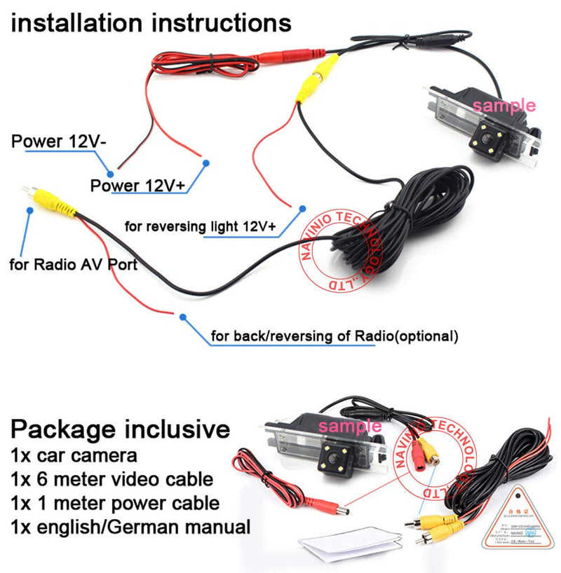 The New Kind Waterproof Night Vision HD Rear View Camera with Trunk Handle Switch Replacement for Golf Plus MK5 Jetta BJ III V Touran 1T GP 1T2 Passat 3C B6 Trunk Handle Camera