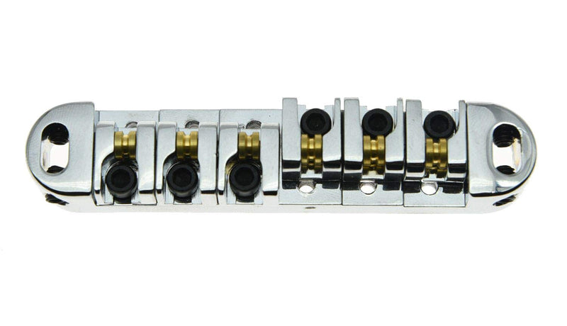 [AUSTRALIA] - Chrome LP Electric Guitar Tune-o-matic Roller Saddle Bridge for Les Paul SG Chrome (Tune-o-matic Roller) 