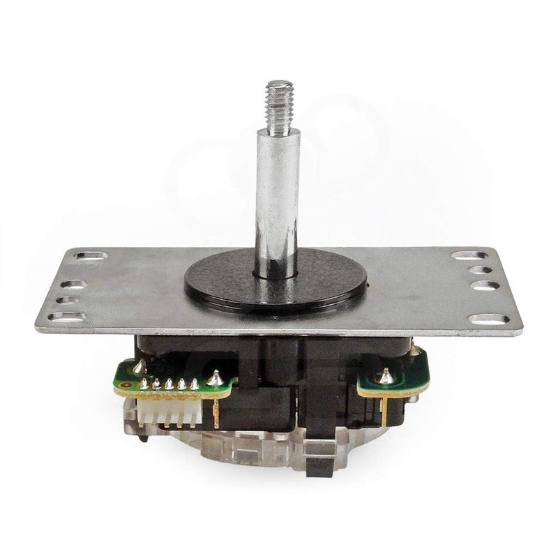 SANWA JLF-TP-8YT Original Joystick Gray - for Arcade Jamma Game 4 & 8 Way Adjustable, Compatible with Catz Mad SF4 Tournament Joystick (Gray Ball Top) S@NWA