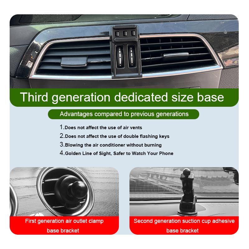 Car Phone Holder for Mercedes-Benz C-Class Auto Accessories [Only for 2012-2014 C Class] [Auto Lock Hands Free Cell Phone Mount Car fits for iPhone & All Smartphones] 2012-2014 C-Class