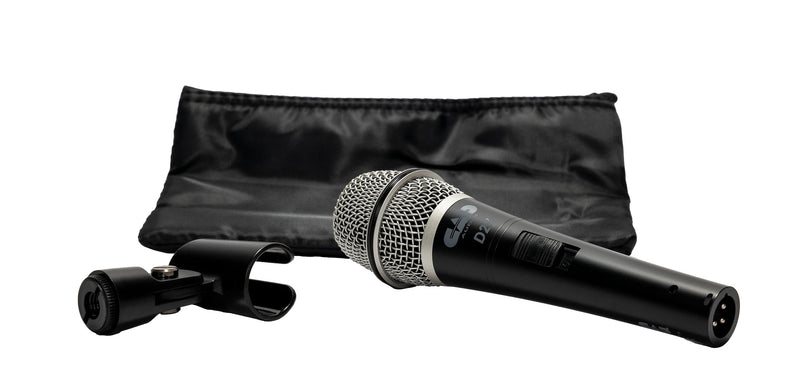 [AUSTRALIA] - CAD Audio D27 Supercardioid Handheld Dynamic Microphone – QuietTouch On/Off Switch, Neodymium Capsule, Metal Construction 