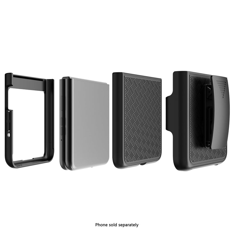 SaharaCase Venture Series Phone Case for use with Razr, Shock Absorbing, Scorpion Black (CP00625)