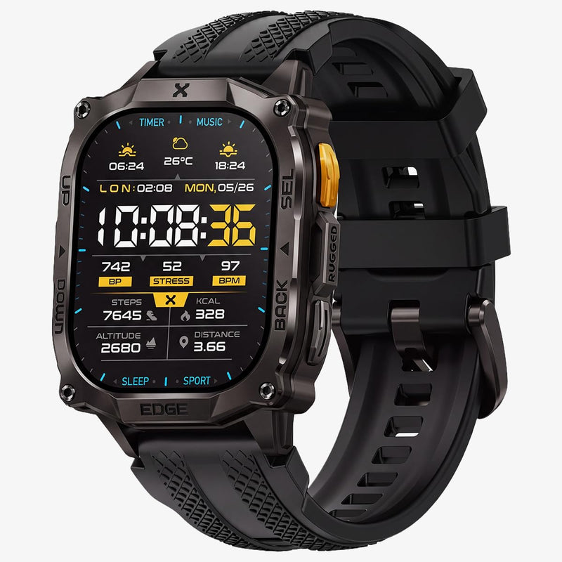CARBINOX Band Durable 22mm Compatible Smartwatches Adjustable, Secure Fit Multi-Color 6 Pack