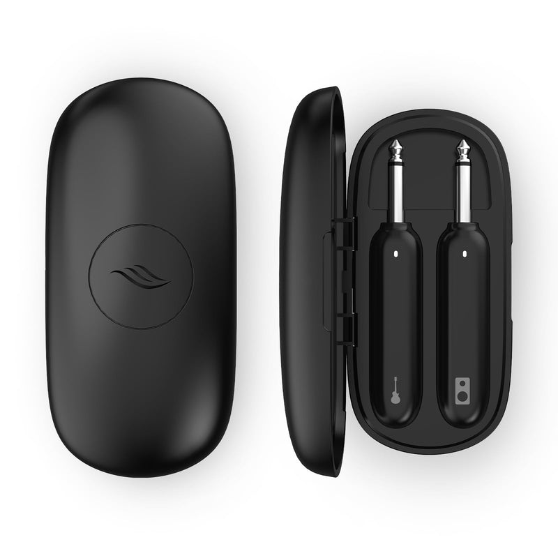 Enya WB1 Wireless Guitar System, UHF 3.0 Audio Wireless Guitar Transmitter and Receiver for Electric Instrument Wireless Transmitter Receiver for Acoustic Electric Guitar Bass