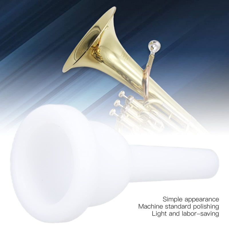Eujgoov Tuba Mouthpiece ABS Plastic Machine Standard Polishing Tuba Mouthpiece MT‑20