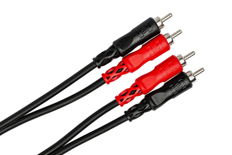 Hosa CRA-204 Stereo Interconnect, Dual RCA to Same, 13 Feet 13.1 Feet