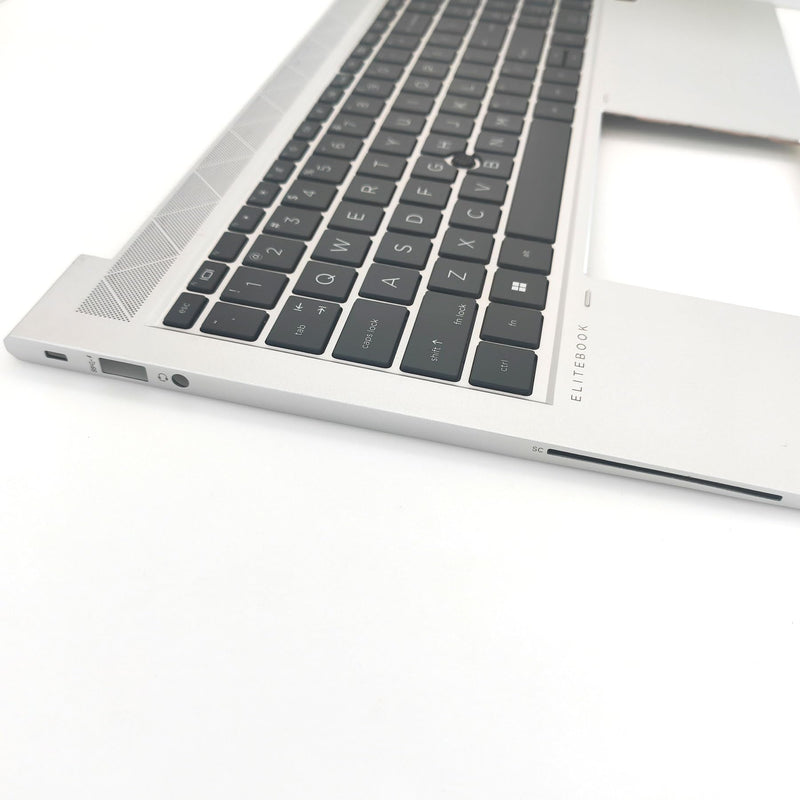 Replacement Upper Case Palmrest for HP Elitebook 850 855 G7 850 G8 15.6'' Series Laptop US Layout Backlit Keyboard Assembly Top Cover M35816-001 Silver