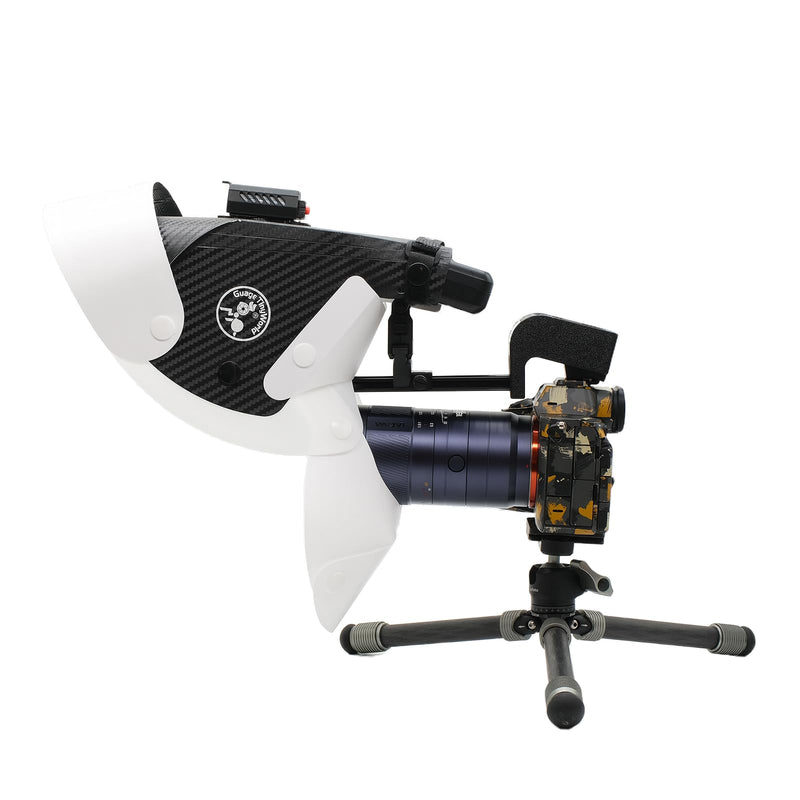 Guage for MF12 Mini Macro Horseshoe Macro Diffuser Cover, Portable Macro Photography Flash Soft Light Cover Kit with Telescopic Bracket Insect Still Life Details Macro Shooting