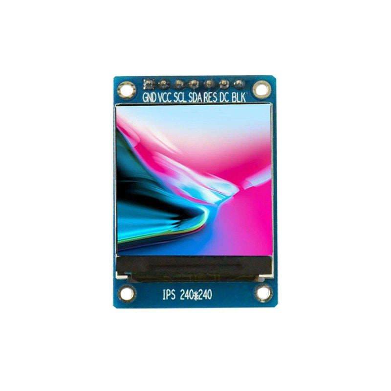 TECNOIOT 1.3 inch IPS HD TFT ST7789 Drive IC 240 x 240 Full Colour LCD Display Module | 1.3 Inch IPS HD TFT ST7789 IC 240 x 240 Full Colour LCD Display Module