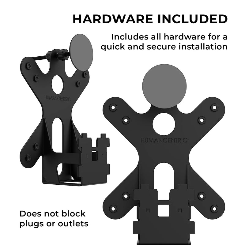 HumanCentric VESA Mount Adapter Compatible with Dell Monitors 75x75|100x100 | Fits SE2416HX, SE2717HX, SE2717HR, SE2717H, S2216M, S2216H, SE2716H, SE2216H, SE2417HG, SE2416H, 75x75mm - 100x100mm Patterns Version 2 Single-Pack