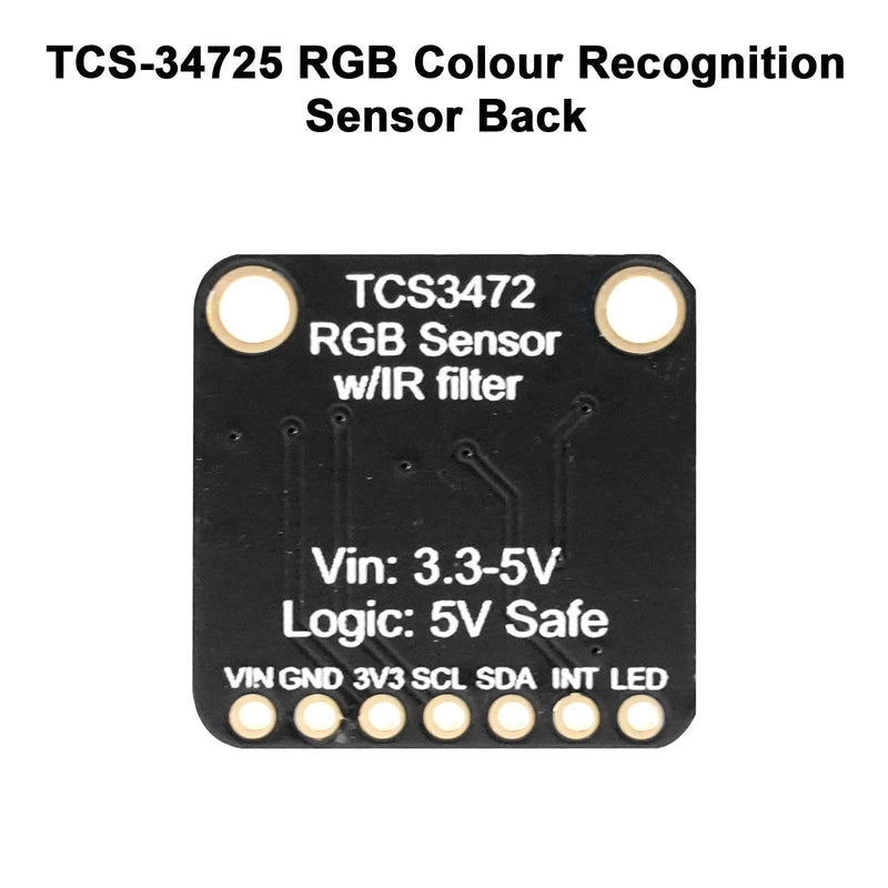 TCS-34725 RGB Light Colour Module AYWHP 2 Pieces RGB Light Colour Sensor Colour Detection Sensor Colour Meter Photoelectric Sensor Compatible with Arduino
