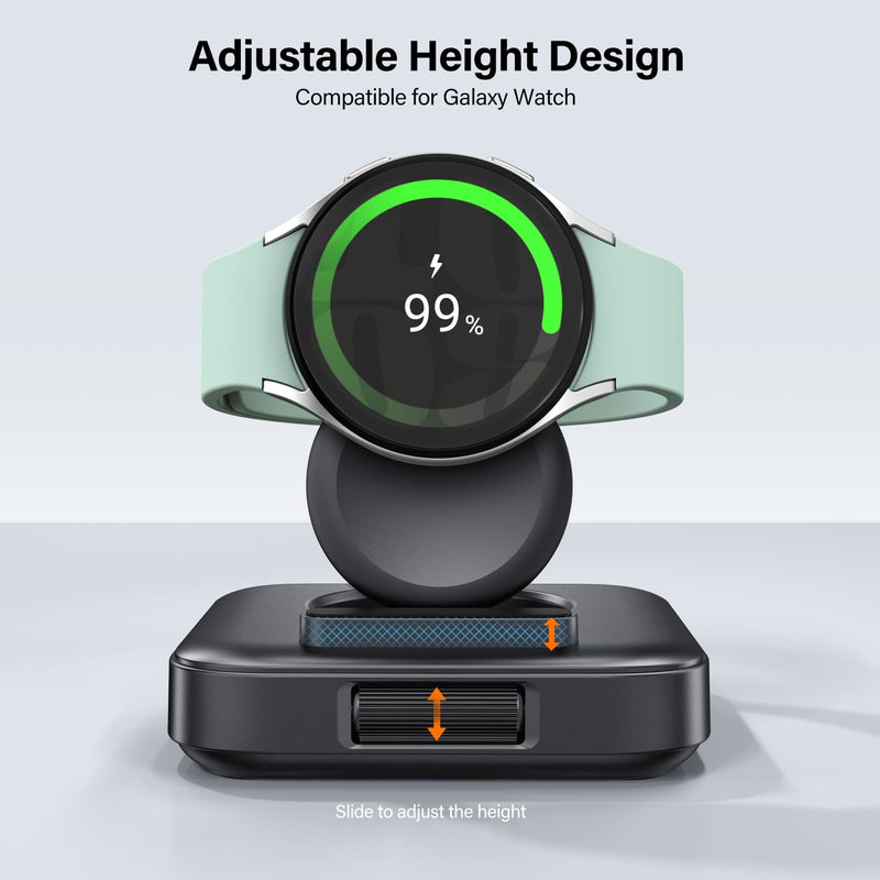Portable Watch Charger for Samsung Watch + Wireless Charger for Samsung Z Fold