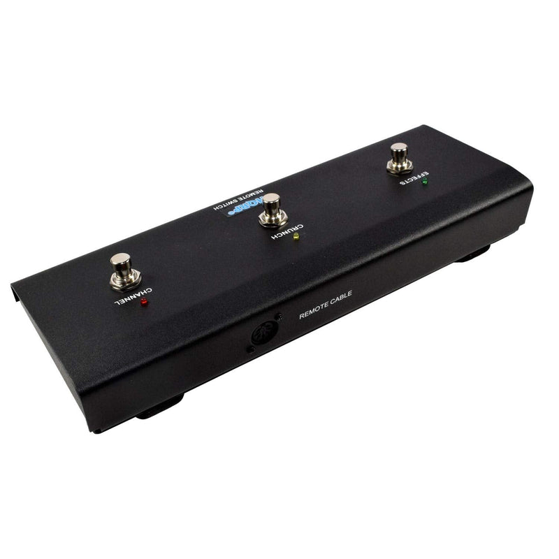 HQRP 3-Button Guitar Amp Footswitch Compatible with Peavey 5150 II Guitar Head, Replacement for Peavey 03582650