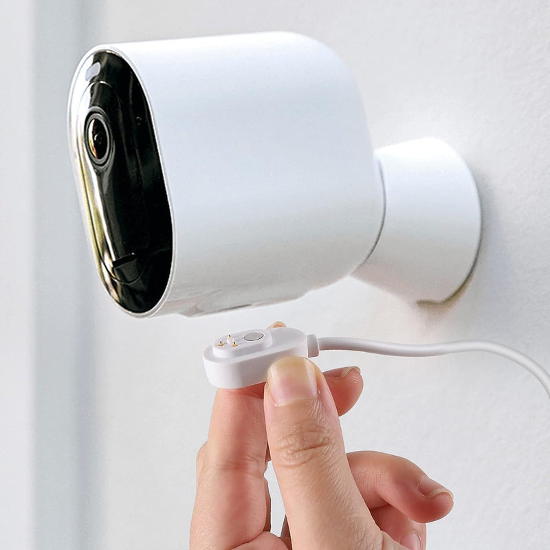 [AUSTRALIA] - Arlo Camera Charger outdoor&Indoor, Power for Arlo Pro 3, Arlo Pro 4, Arlo Ultra, Arlo Ultra 2,Pro 5S 2K,16ft Long Charging Cable white 