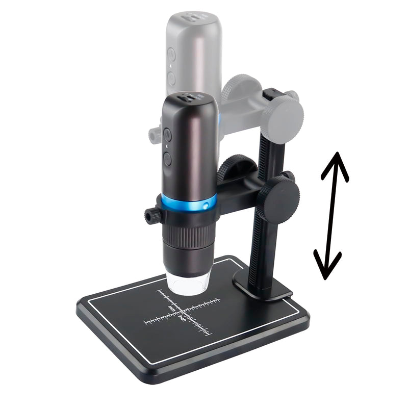 [AUSTRALIA] - Beileshi WiFi USB Digital 50X to 1000X Digital Microscope with Stand, 8 LEDs,Supports APP,Compatible with iPhone iPad Android Mac Windows Wireless Microscope 