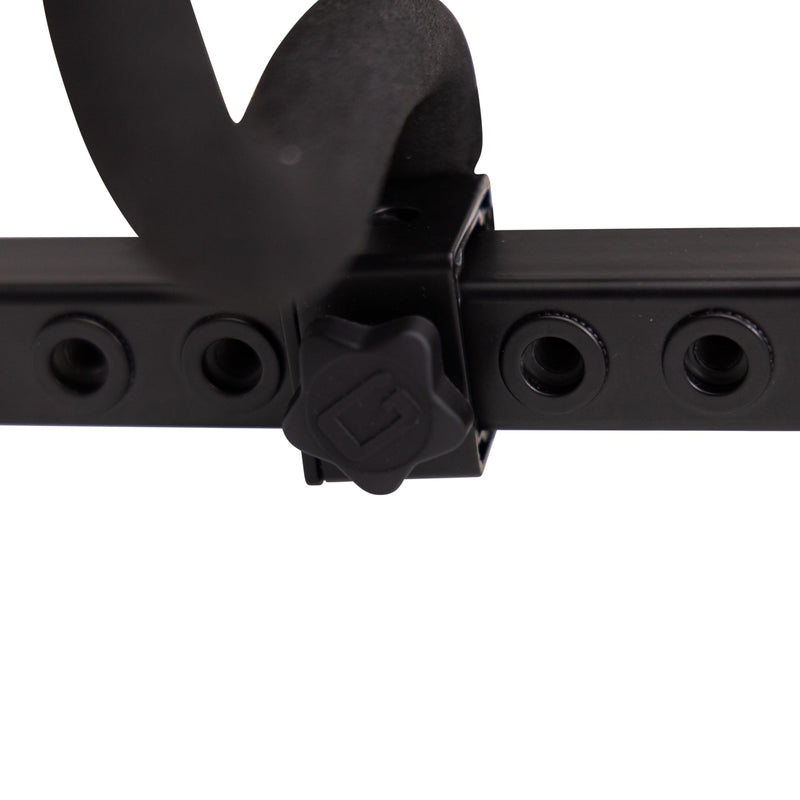 [AUSTRALIA] - Gator Frameworks Wall Hanger for Alto / Tenor Saxophone; (GFW-SAXHNGR-BLK) 