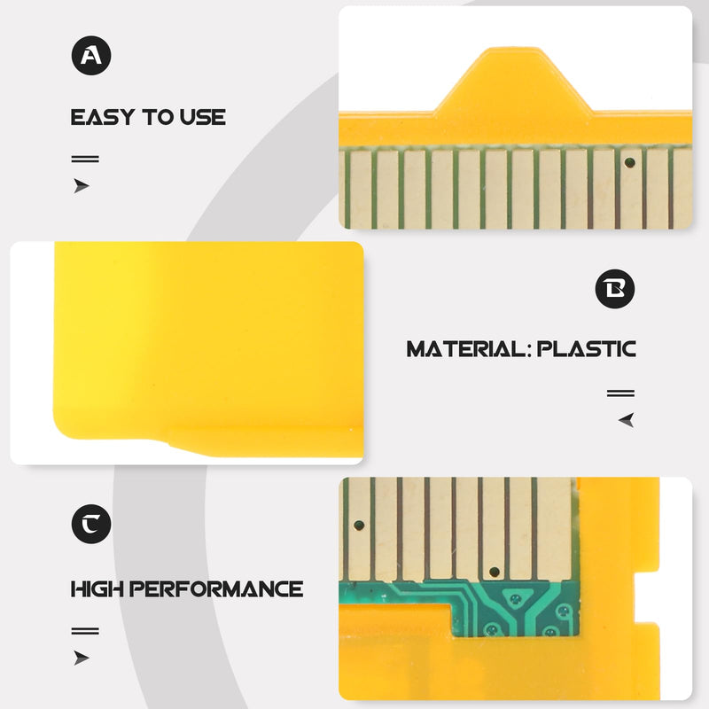 UKCOCO Micro SD Attachment -1 Camera TF to XD Card Insert Adapter Sd Memory Adapter 25 x 25 x 5 mm for Micro SD Micro Yellow