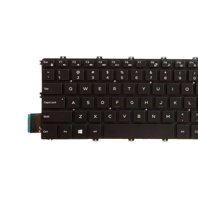 Laptop Replacement US Layout with Backlight Keyboard for Dell Inspiron 7386 7380 7580 7586 5580 5582 5585 5480 5481 5482 5485 Latitude 3400 3310 3390 P92G P93G P111G P77F