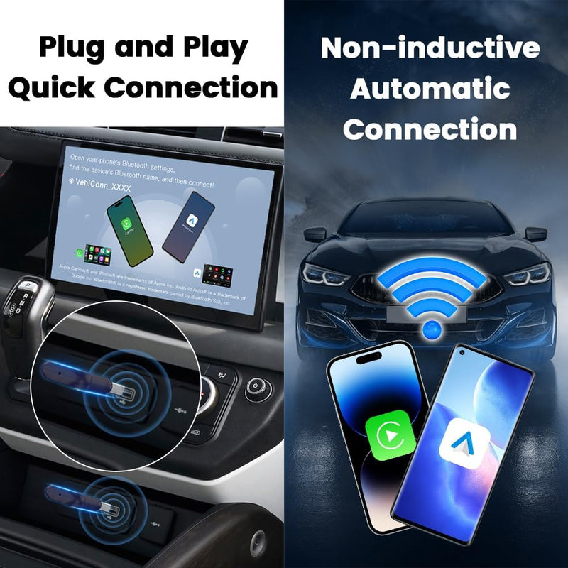 Carlinkit Mini Ultra 1 – Wireless CarPlay & Android Auto Dongle