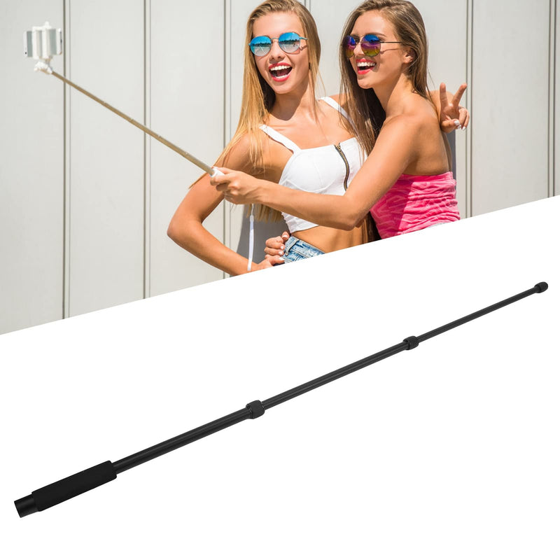 Mic Boom Arm, Mic Boom Pole High Hardness CNC Technology Aluminium Alloy Locking System Soft Handle for Video Production for TV Applications for Interview(4 knots)