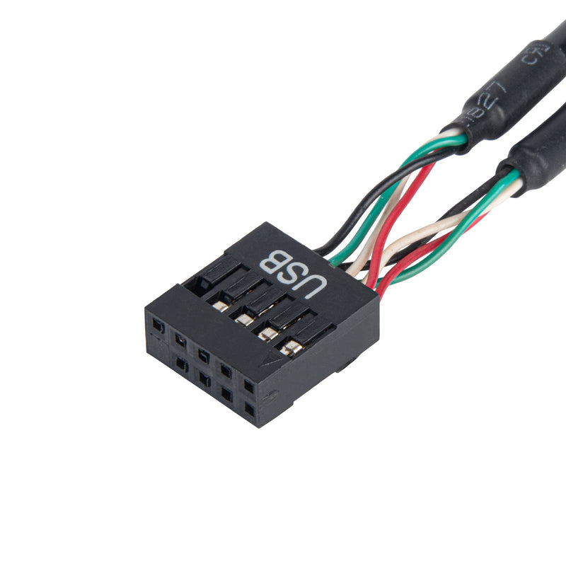 SilverStone Technology ECD01 Internal USB 2.0 to Dual RS232 Serial Port Adapter, SST-ECD01
