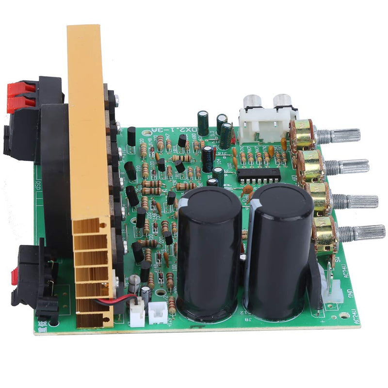 Walfront AC Dual 18-26V 2.1 Channel Subwoofer 300W Power Amplifier Board High Performance Bluetooth Audio Amplifier Board