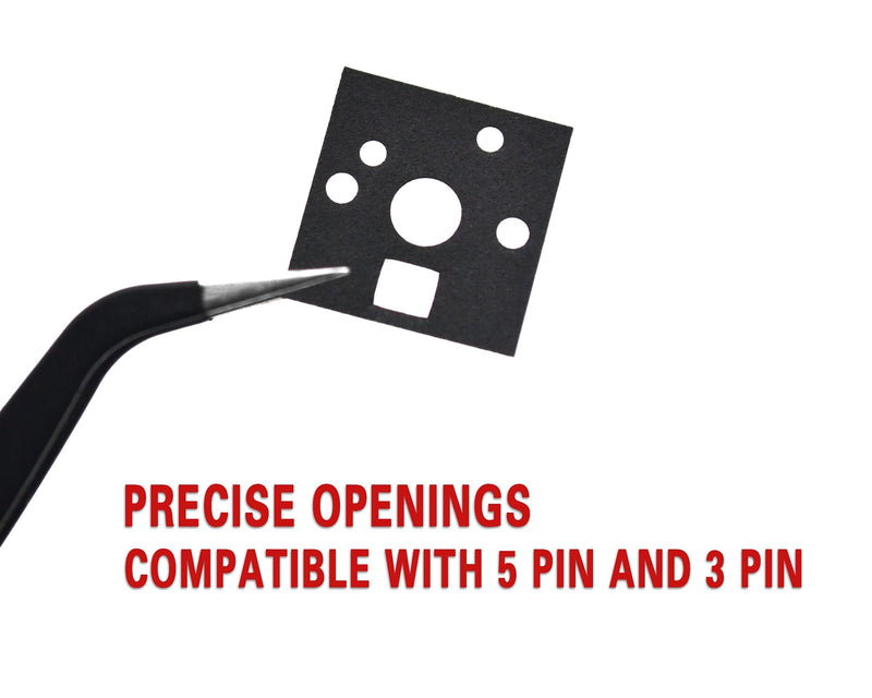 RUNJRX Keyboard Switch Pads Poron Foam for 61/64/87/100/104/108 Hot Swap Keyboard Poron 0.5mm