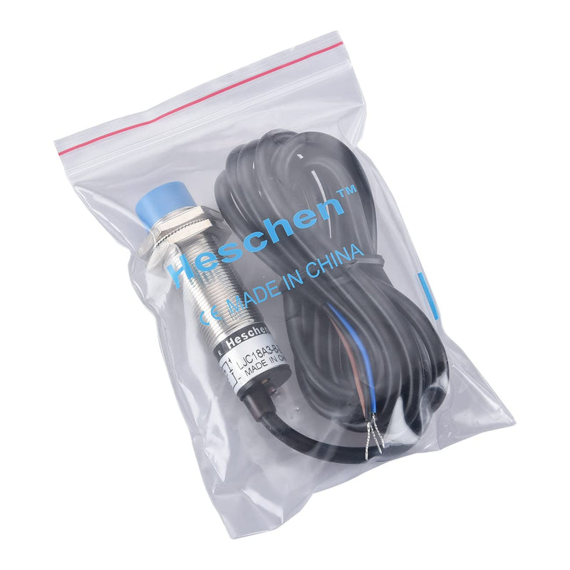 [AUSTRALIA] - M18 Capacitive Proximity Sensor Switch Non-Shield Type LJC18A3-B-Z/BY Detection 10mm 10-30VDC 200mA PNP Normally Open(NO) 3 Wires 