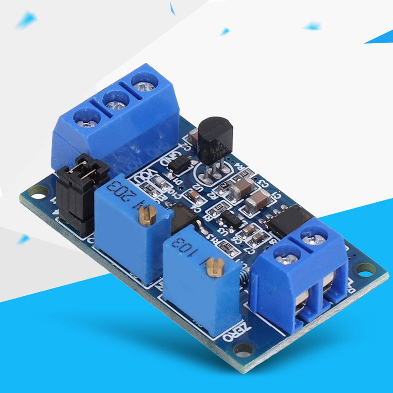 Eujgoov Current Voltage Converter Module 0/4-20mA Signal Conversion Board 0-3.3V/5V/10V Voltage Transmitter