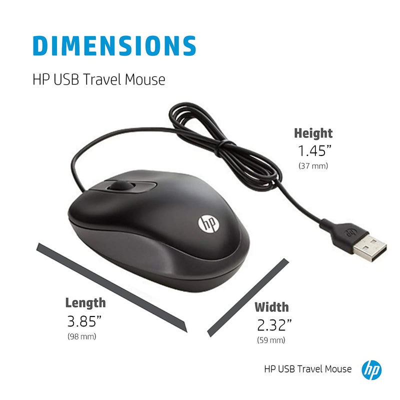 HP G1K28AA USB Travel Mouse
