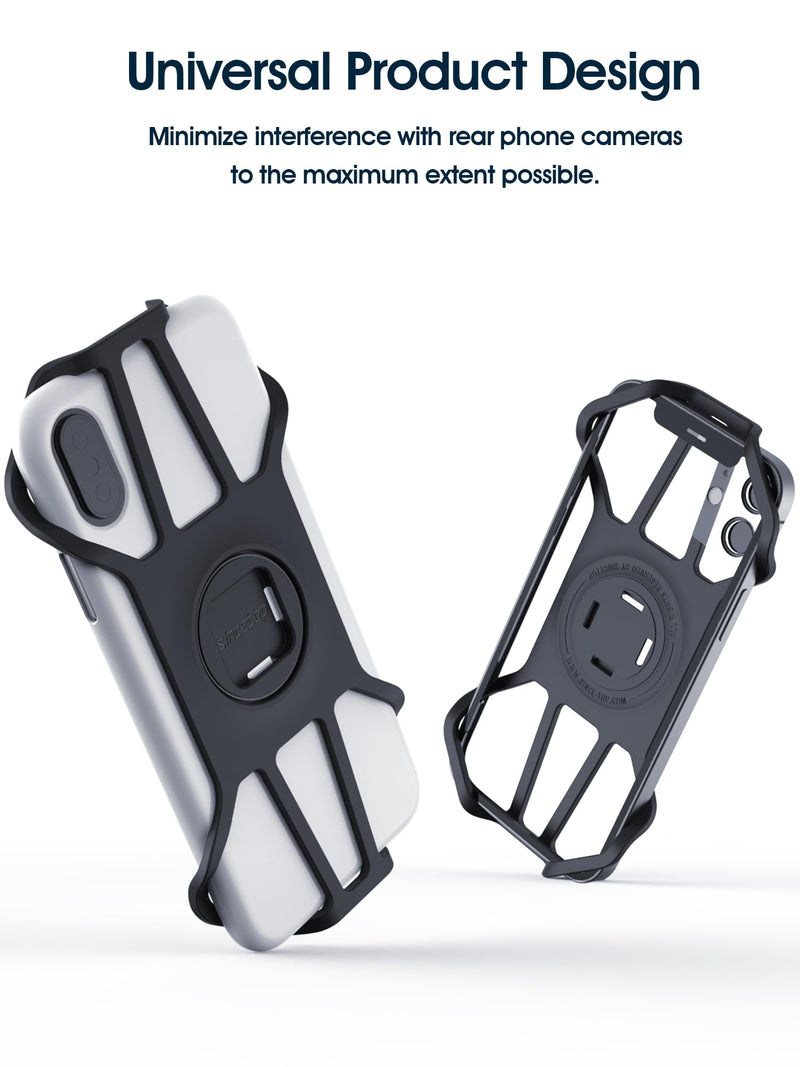 Series Q [ Quad ] Bike/Motorcycle Handlebar Phone Mount + Silicone Adapter