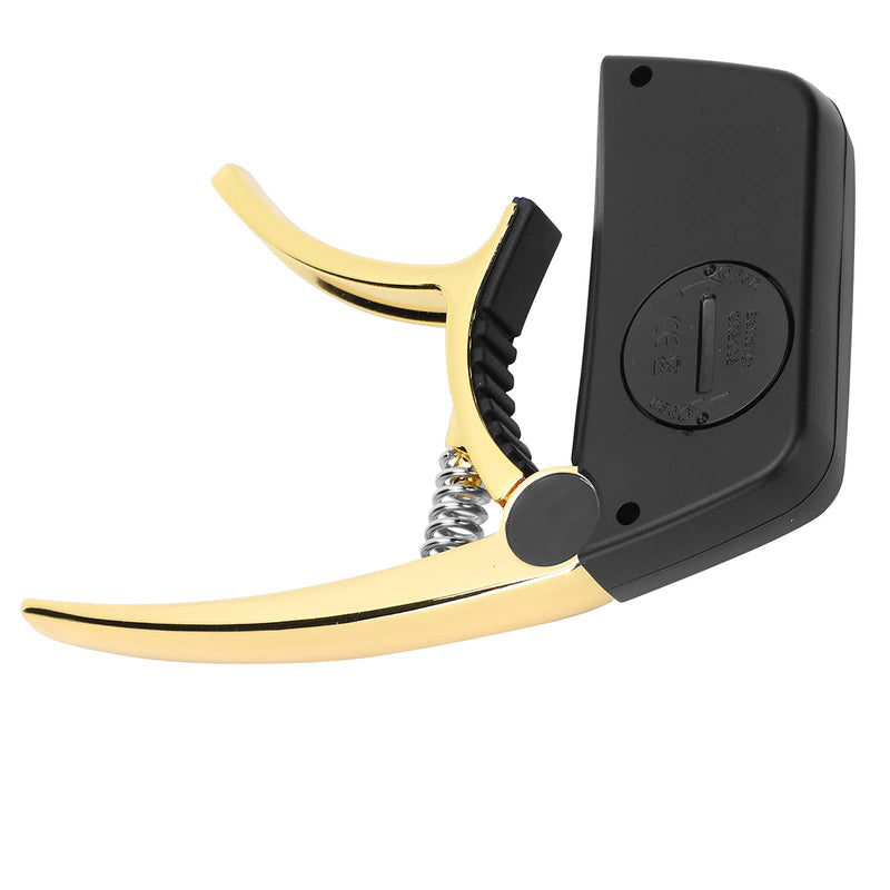 [AUSTRALIA] - Guitar Capo Tuner 2 in 1 Clip On Tuner with Large and Clear LCD Screen for Acoustic Electric Classical Ukuleles 