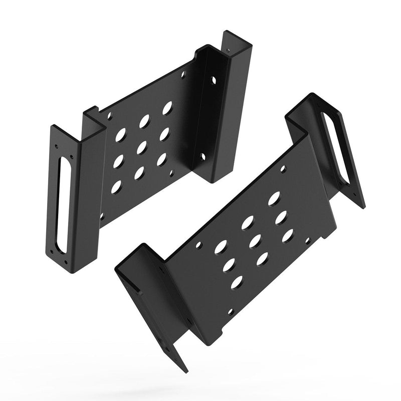 ORICO Aluminum 5.25 Inch to 2.5 or 3.5 Inch Internal Hard Disk Drive Mounting Kit with Screws and Shock Absorption Rubber Washer- Black