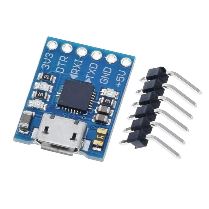 HiLetgo 2pcs CP2102 MICRO USB to UART TTL Module 6 Pin Serial Converter STC Replace FT232