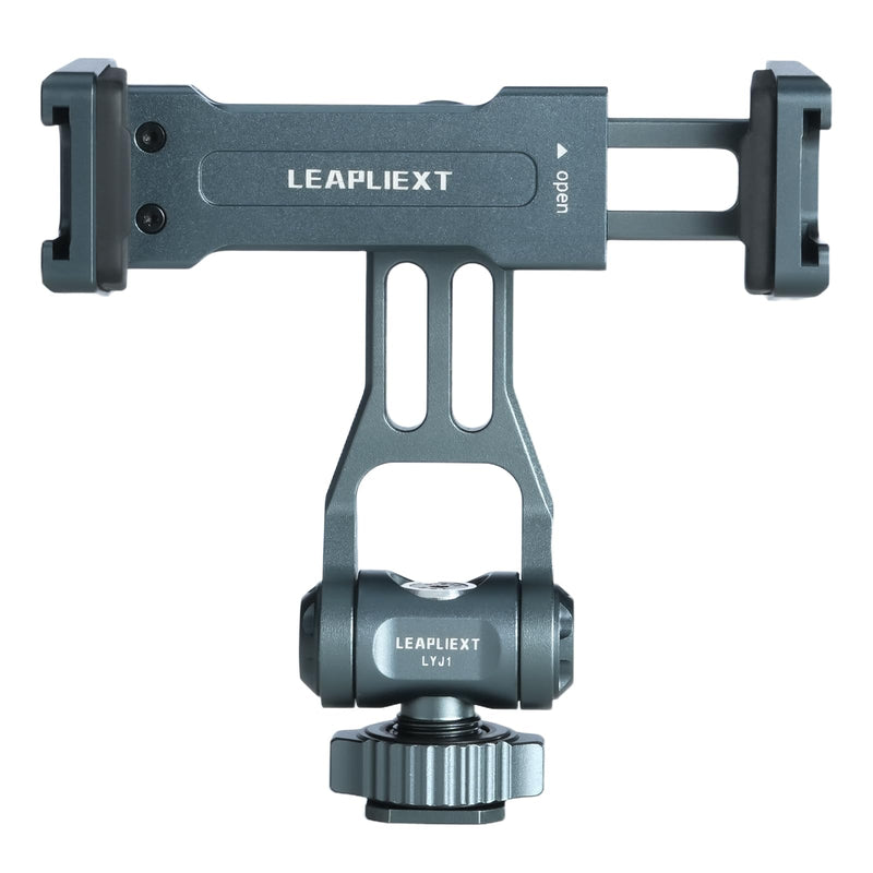 [AUSTRALIA] - Metal Camera Hot Shoe Phone Holder，Features a Cold Shoe Mount and Supports 360° Rotation，Phone Tripod Mount ，Compatible with iPhone 17/16/15/14, Samsung Galaxy，for Taking Videos and Photos 