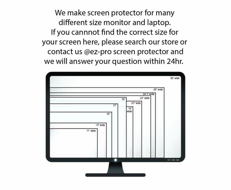Privacy Screen Filter for 18.5 Inches (Screen Measured Diagonally) Desktop Computer Monitor, Aspect Ratio 16:9 (16.14 inch width x 9.09 inch height) 18.5 inch Privacy Screen Filter