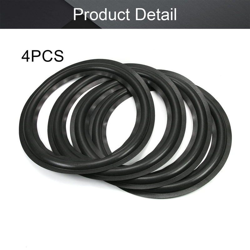 [AUSTRALIA] - Fielect 10 Inch Speaker Foam Edge Surround Rings Replacement Parts for Speaker Repair or DIY 4pcs 10 Inch 4pcs 