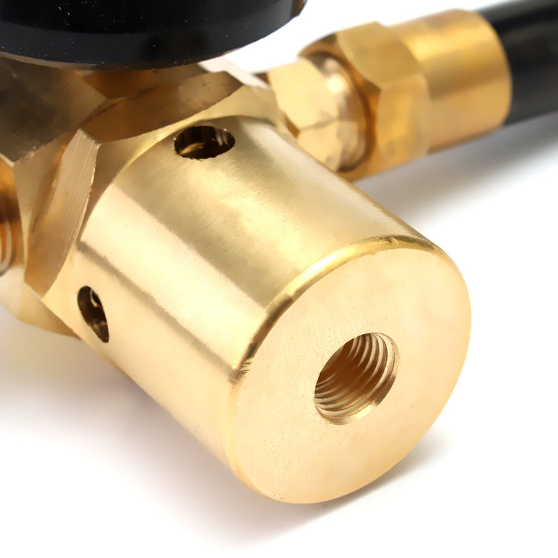 MASUNN Helium Latex Balloon Air Inflator Regulator with Gauge for W21.8-14 Tank Valve