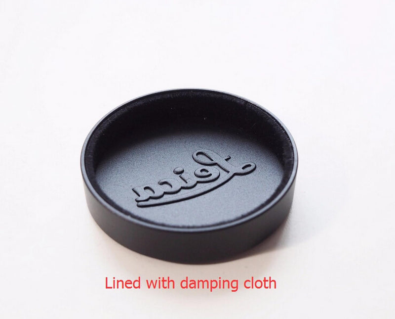 [AUSTRALIA] - Qb-C Metal Black Lens Cap Front Cover Compatible with Leica L39 E39 Caliber Lens Voigtlander Zeiss Summicron Summaron Summilux Elmar Elmarit Jupiter, Internal Diameter 42mm(1.65in) (Black) 