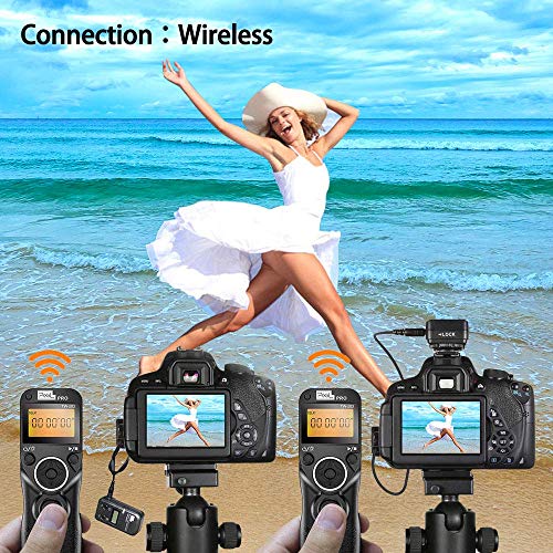 Pixel Timer Shutter Release TW283-N3 Wireless Remote Control for Canon 5D Mark III/ 5D Mark IV/ 5D 6D /7D Mark II/ 7D 50D 40D 30D D60 D30 D2000 R5
