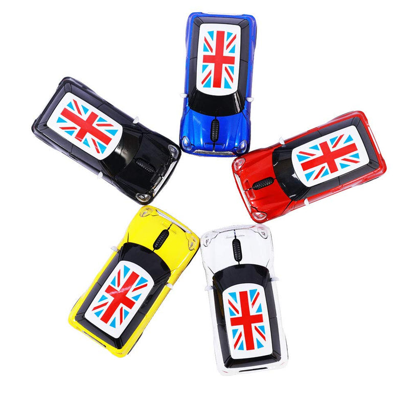 Jinfili Cool Style Car Wireless Mouse Ergonomic USB Gaming Mice for Desktop Laptop PC Notebook Blue1