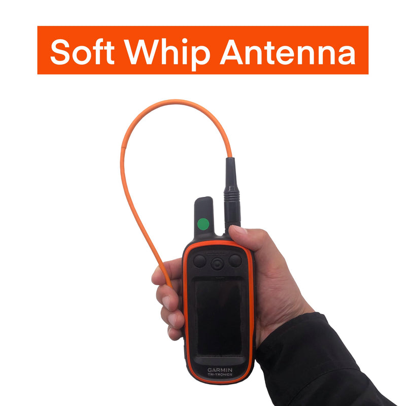 Extended Long Range Flexible Receiver Antenna for Garmin GPS Alpha 100 200 200i Astro 220 320 430，Garmin Alpha Accessories (Orange) Orange