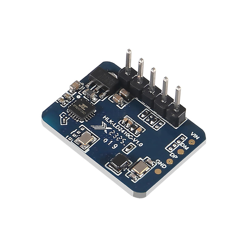 3pcs LD2410C Human Presence Radar Sensor Module HLK-LD2410 Sensor Module LD2410 Millimeter Wave Radar Sensor Module Non Contact 24GHz ISM Band Serial Port IO Level Output