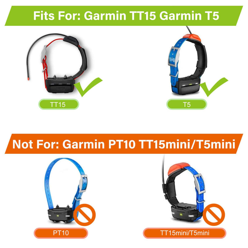 for Garmin TT15 T5 Dog Bark Trainning Collar Charging Clip 10pcs | USB Charger Cable For TT15x TSx top Dog Barking Bark Shock Collar ,E Collar Cord, Barklimiter Tracking Collar Charger Clip 10