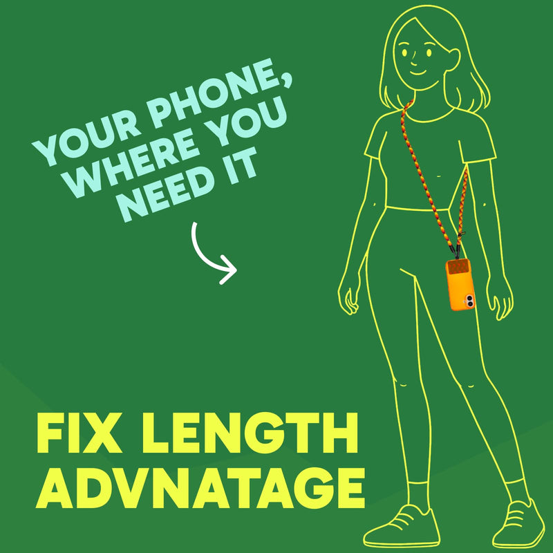 SteepLab Highlighter Case + Freehand Crossbody Lanyard Bundle for iPhone 17 - Hands-Free Carry with Bold Color Protection - Solar Static