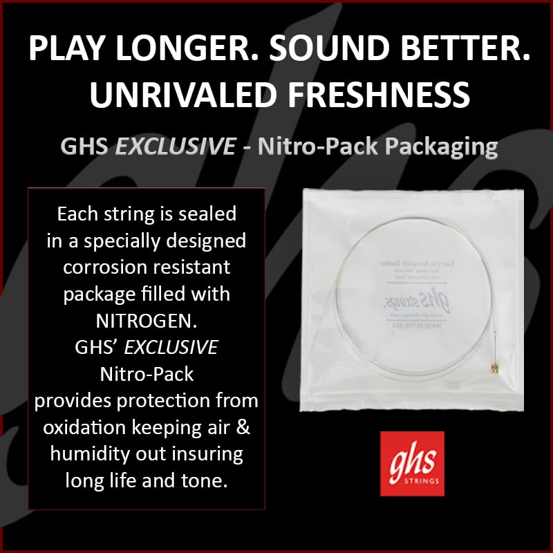 [AUSTRALIA] - GHS Strings, GB9 1/2 Boomers, Nickel Plated Steel Electric Guitar Strings, Legendary Strength, Consistent Intonation, Long Lasting Brightness, Tone & Sustain. 6-String Guitar 9.5-44 XLT+ Gauge 3 Pack Extra Light+ (9.5-44) Pack of 3 