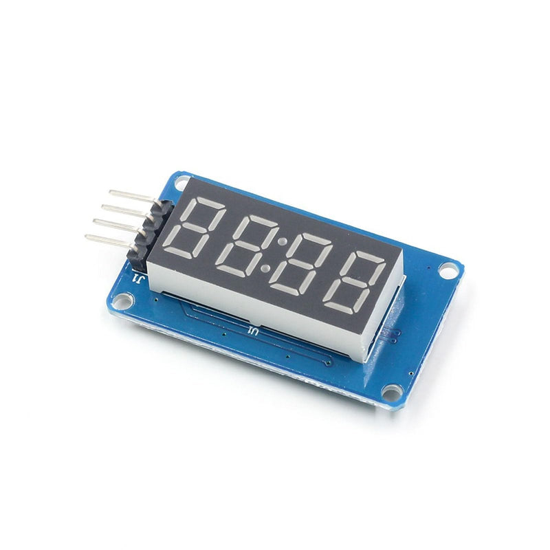 0.36 inch 4-bit digital tube display module with LED display TM1637 driver chip LED display programmable tube clock display for ARDUINO display 7-segment red digital tube uno (3) 3