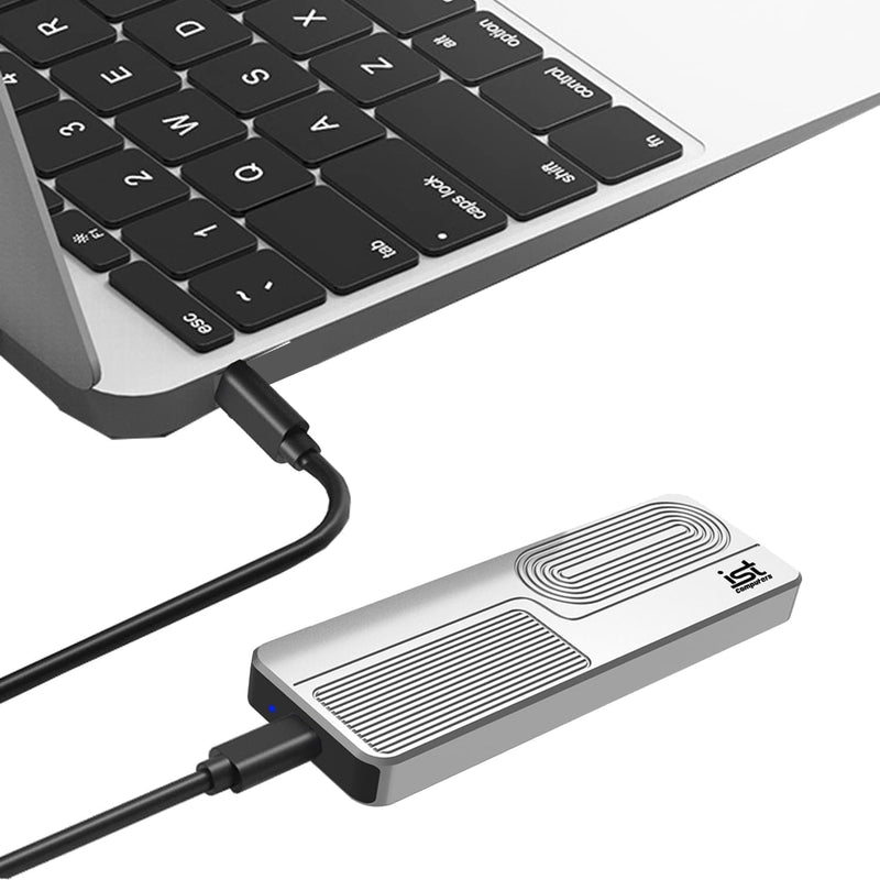 256GB Ultra Speed Portable SSD (PCIe NVMe 4.0, USB-C 3.1 Gen2 Type C, Up to 1050MB/s, Only 2.8 oz, Built w/Kingston, Micron, Crucial) External Hard Drive for iPhone 15, PC, Mac, PS4, Camera 256GB