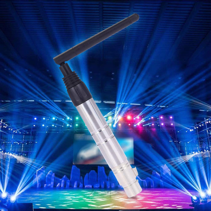 Lixada DMX512 DMX Dfi DJ 2.4G Wireless Transmitter & Receiver with Adapter Antenna Lighting Controller 23DBM High Power 1000M Ultra Long Distance for LED Stage PAR Effect Lamp