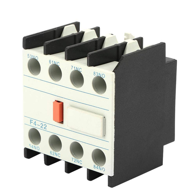 Auxiliary Contacts Block Fit CJX2 AC Contactor, 2 N/O Contactors LADN22 AC Contactor Schakelaar F4-22 Model